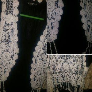 Knit Crochet Vest New Just In*